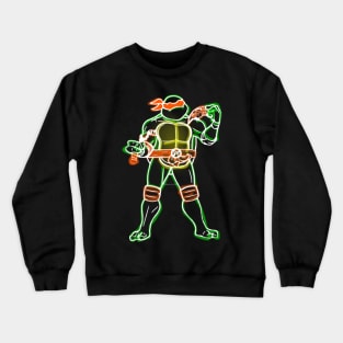 Mike Pizza Neon Fade Crewneck Sweatshirt